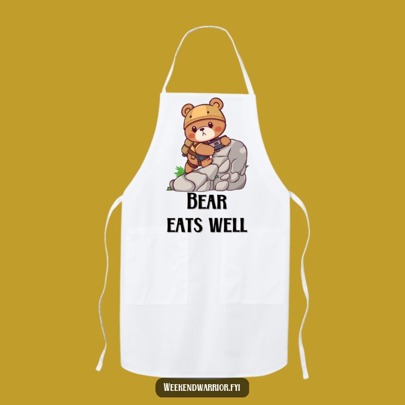Funny Bear Combat Apron - Cook with Grit and Gear