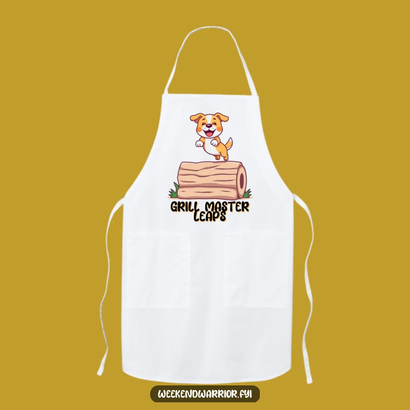 Funny Dog Apron: Cook with Canine Cheer!