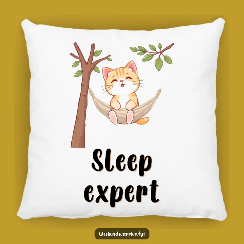 Funny Kawaii Cat Hammock Pillow: Cuddle with Cozy Feline Comfort