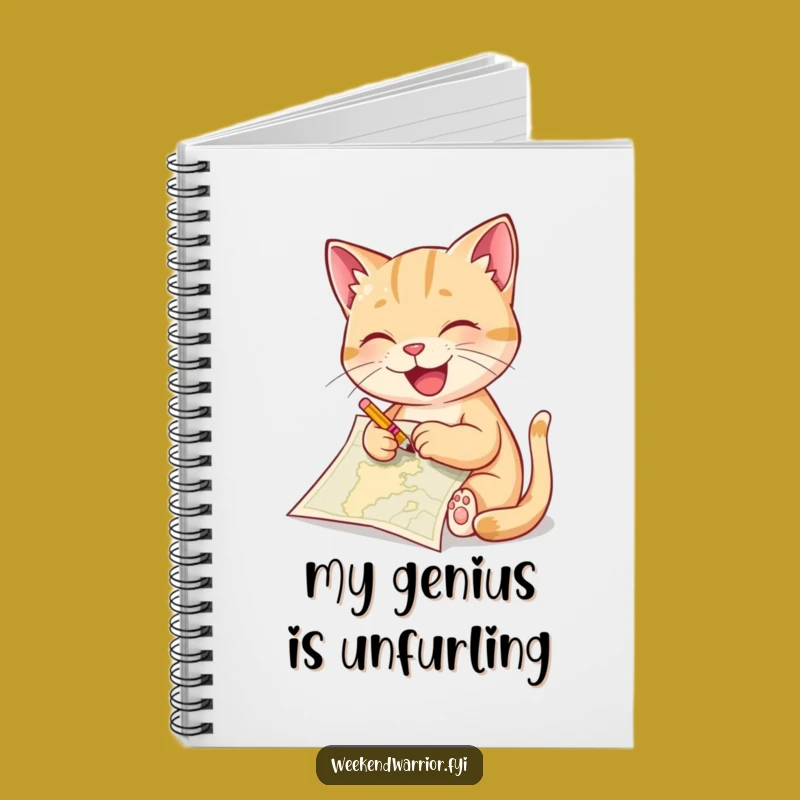 Funny Cat Sketching Notebook - Hilarious Journal for Creative Ideas and Plans
