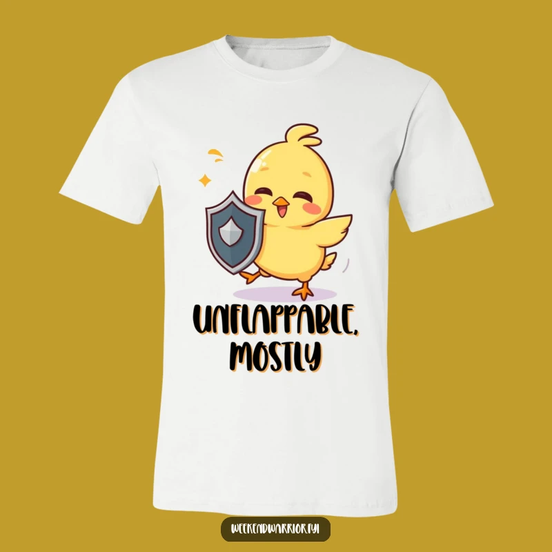 Funny Chick Warrior T-Shirt - Giggles and Dodges!